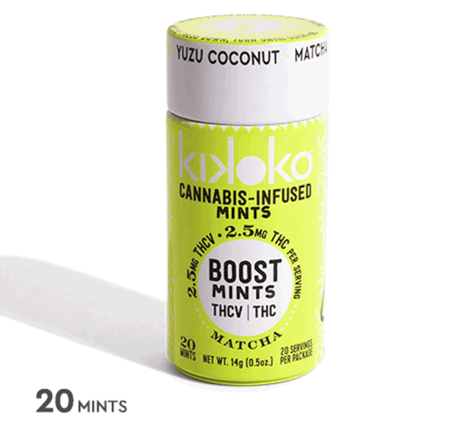 Boost Mints 1:1 THC:THCV | Matcha | 20pc
