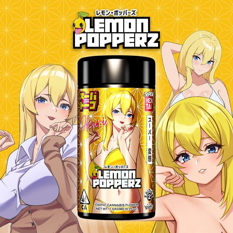 Lemon Popperz 26.68% - 7G - Super Dope - Lemon Popperz (S) - $110 - Flower