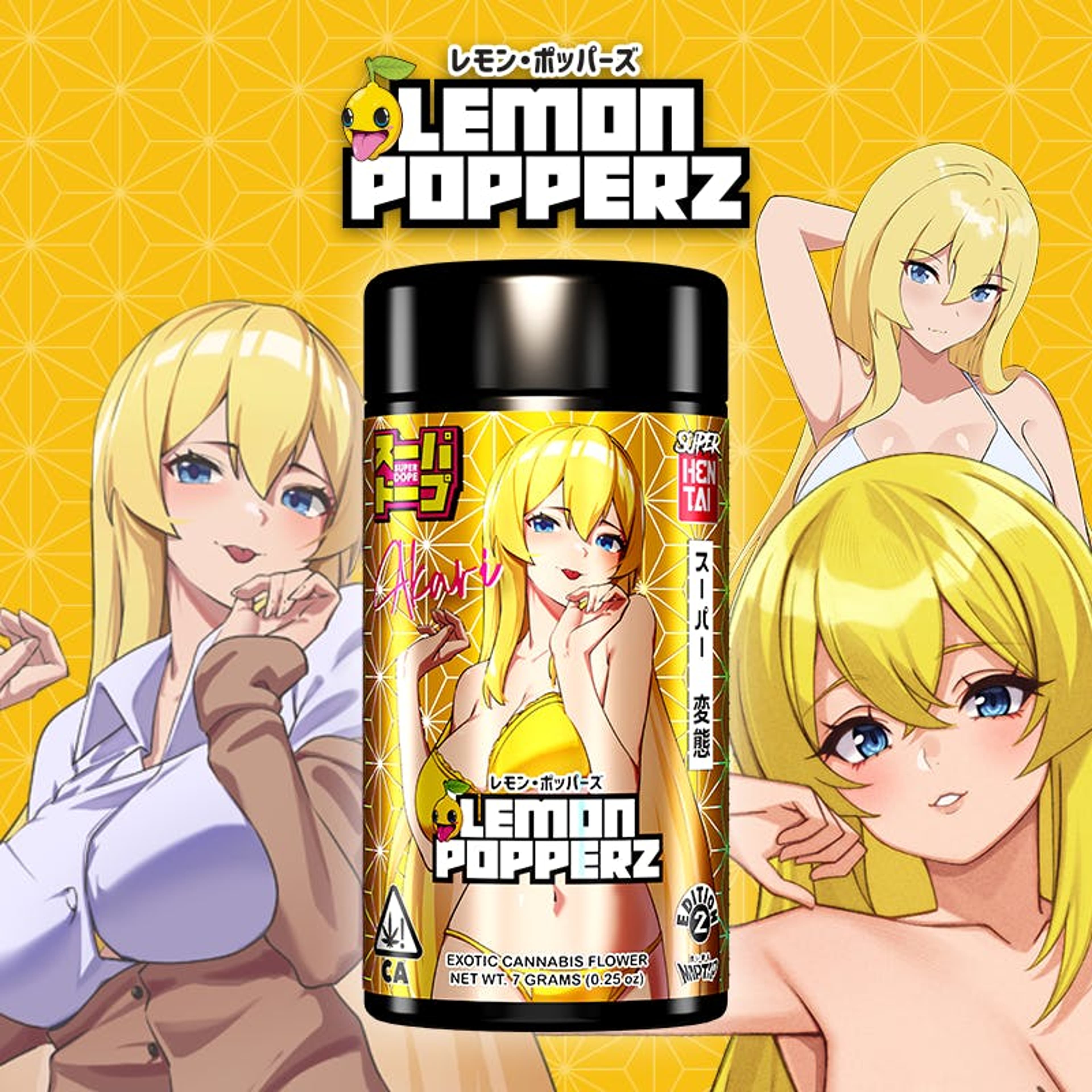 Lemon Popperz 26.68% - 7G - Super Dope - Lemon Popperz (S) - $110 - Flower