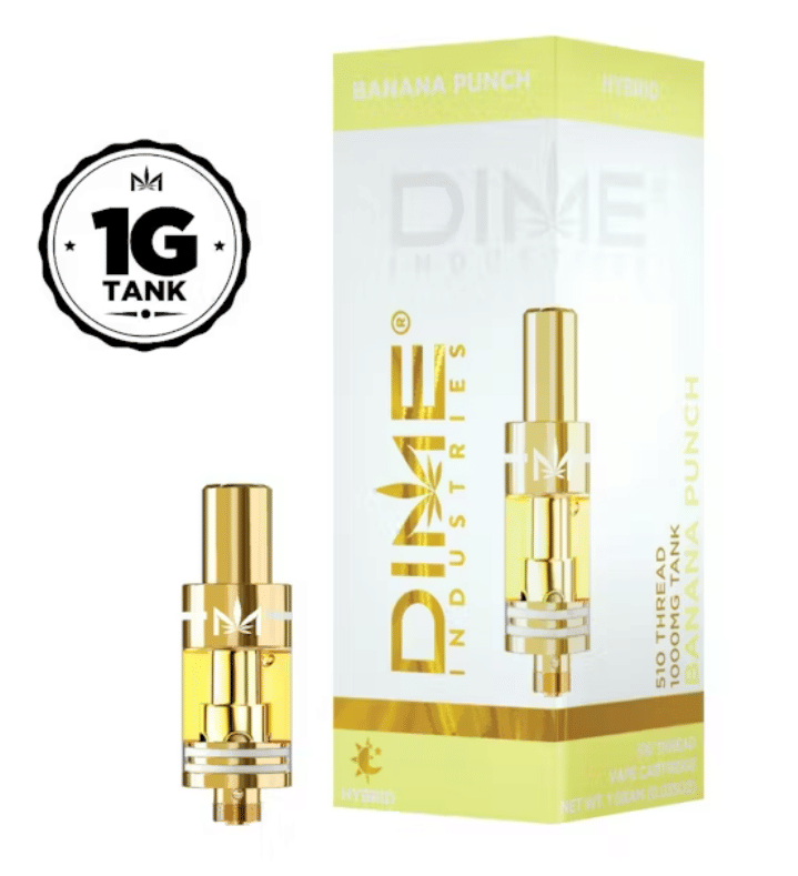 Banana Punch 1g Tank - Dime Industries - null - $27 - Vape Cart