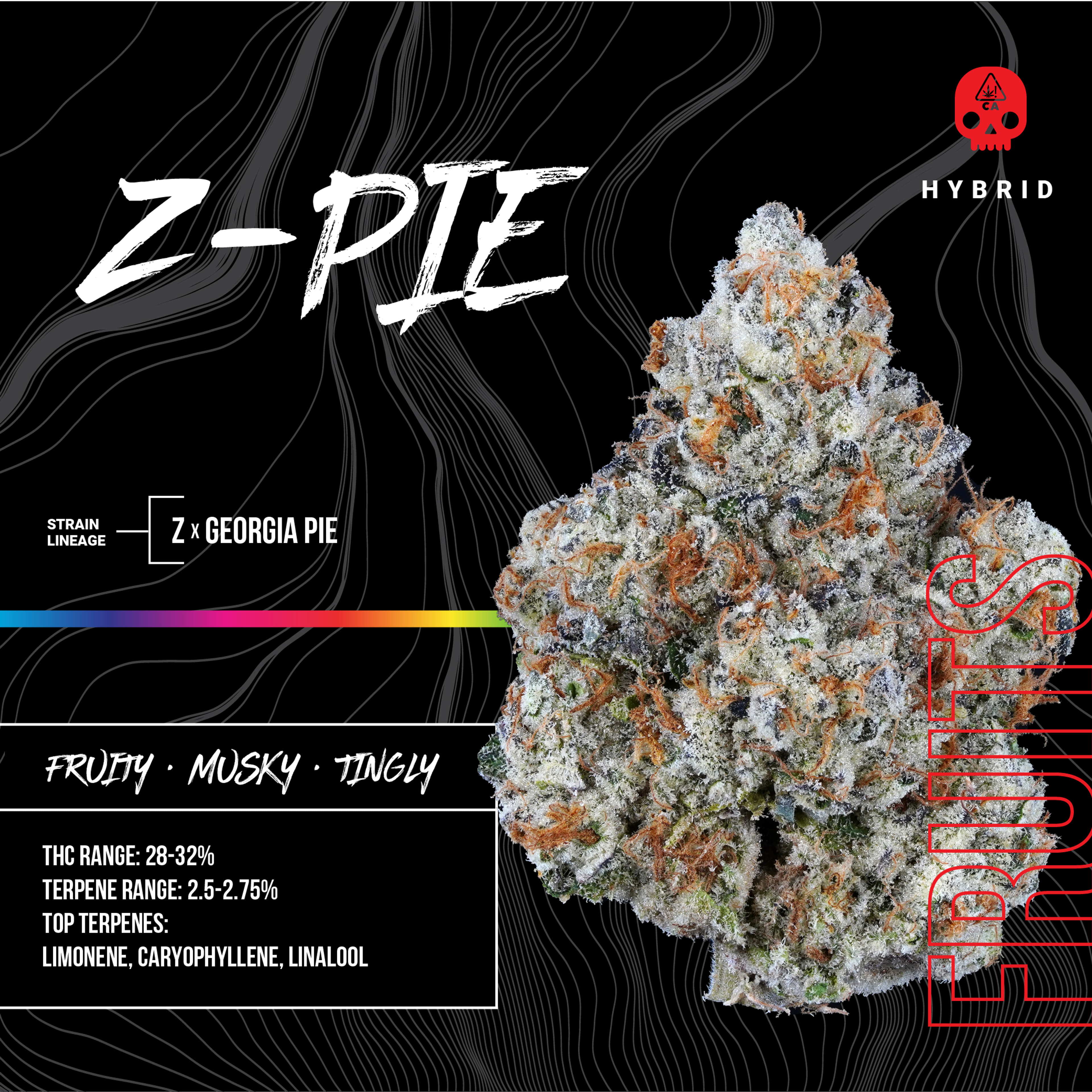 Z-PIE 3.5G FLOWER JAR - BOSKY - - $37.50 - Flowers