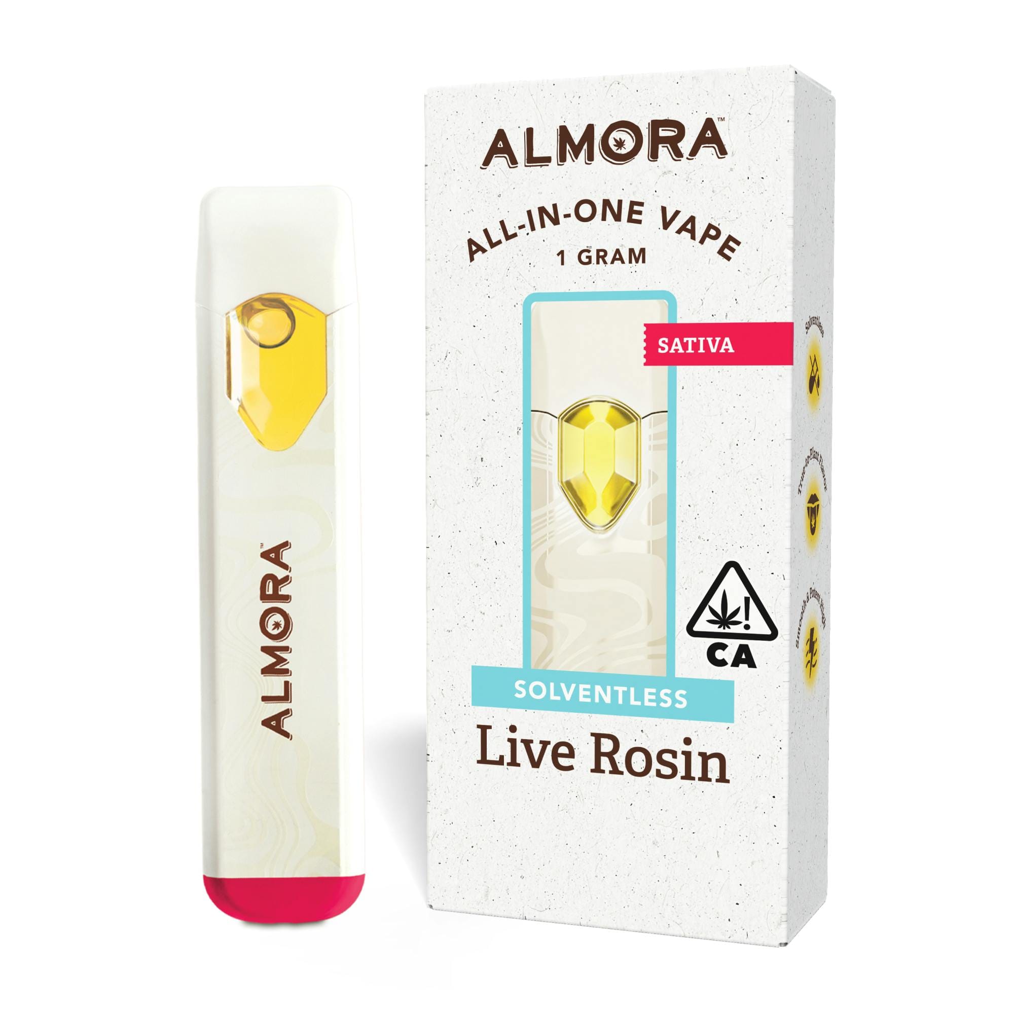 Solventless Live Rosin Dutch Treat AIO 1g - Almora -  - $42.50 - Disposable Vapes