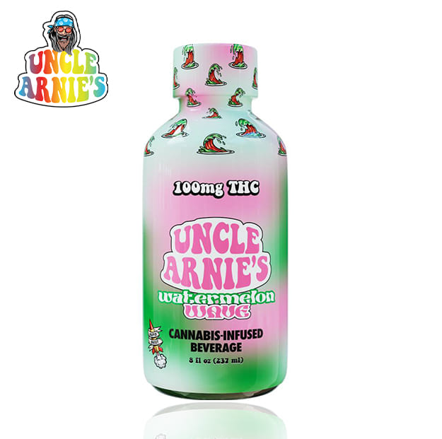 Uncle Arnies - Watermelon Wave - 100mg - Uncle Arnies -  - $8.99 - Beverages
