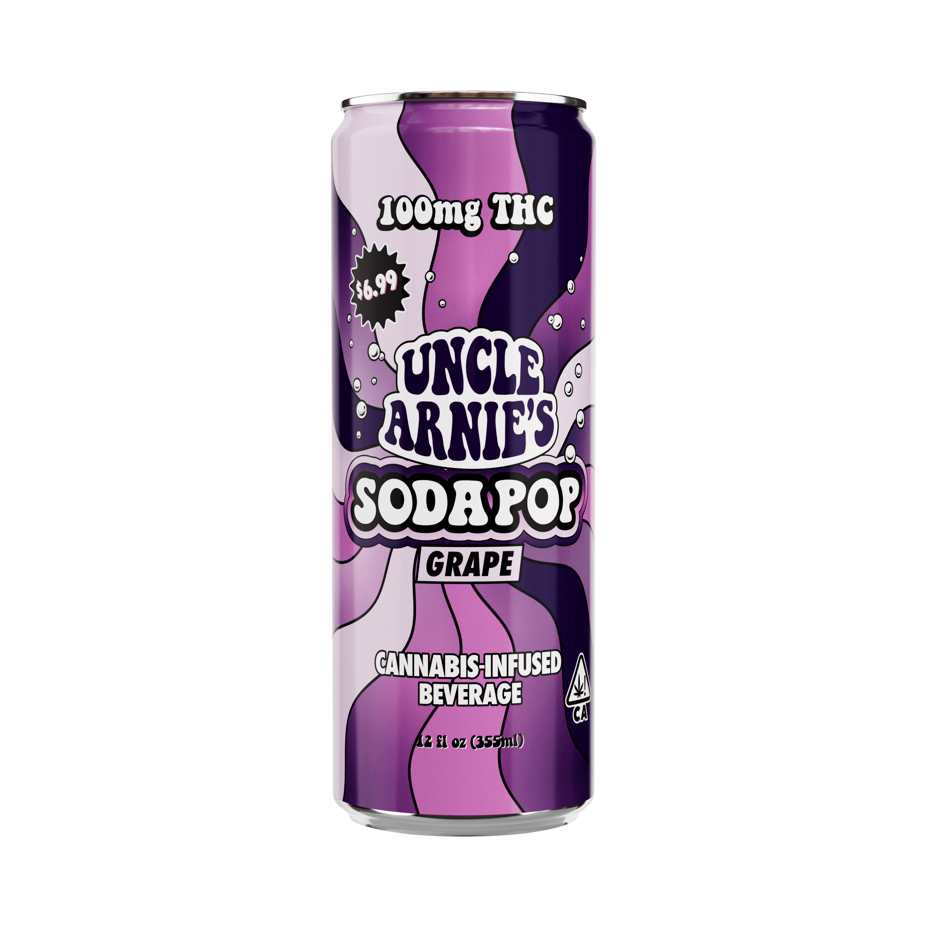 Grape Soda Pop 100mg - Uncle Arnie's -  - $6.99 - Beverage