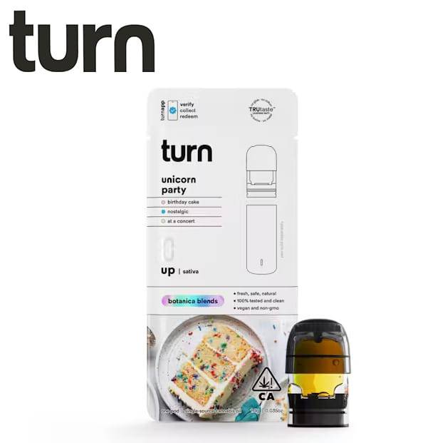 Turn - Unicorn Party - Botanica Blends Pod - 1g - Turn - BB Pod - $24.99 - Turn Pods - Buy any 2 PODs and get a Battery for $1 (Limit One Per Customer)