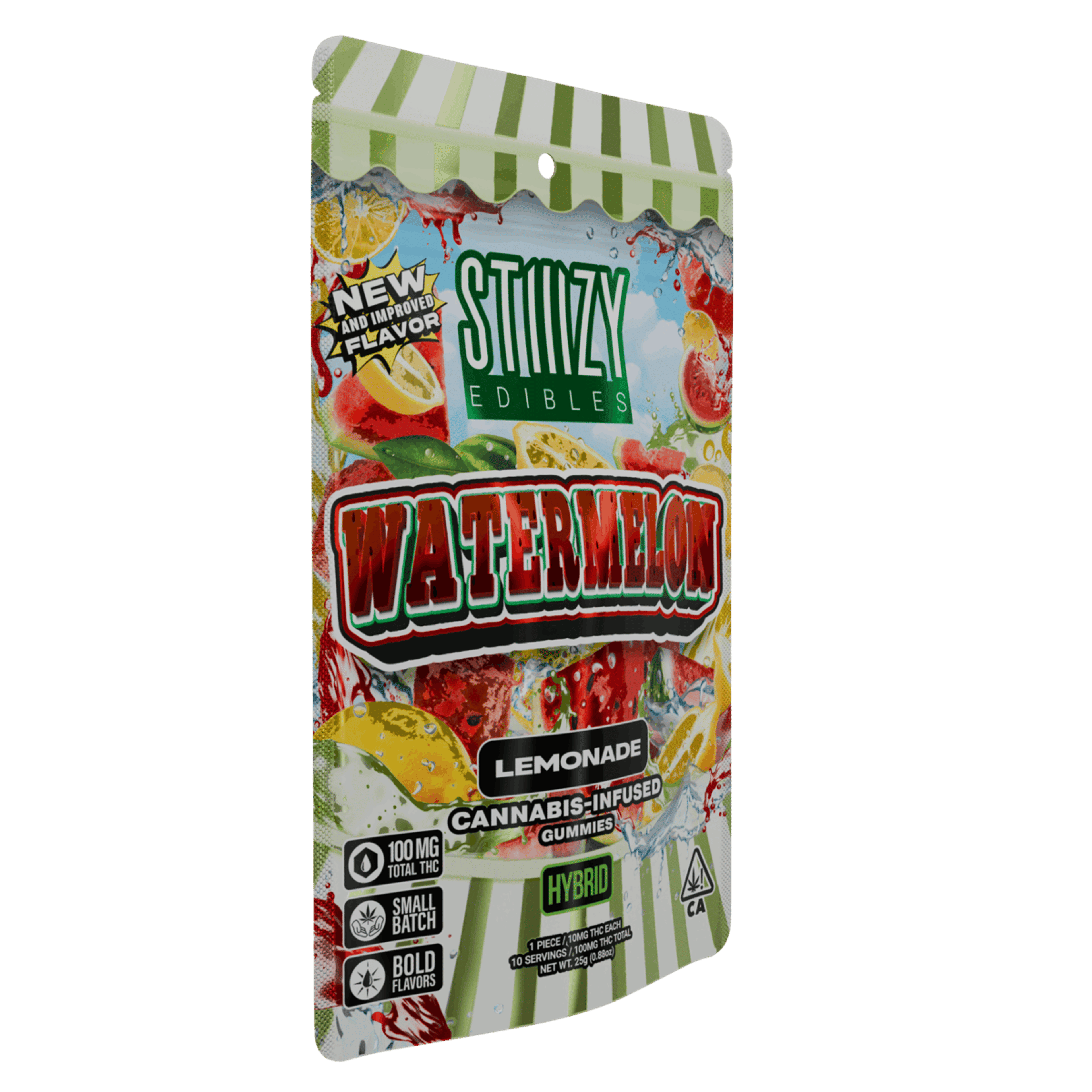 - WATERMELON - 100MG LEMONADE EDIBLES - STIIIZY - - $8.64 - Edibles