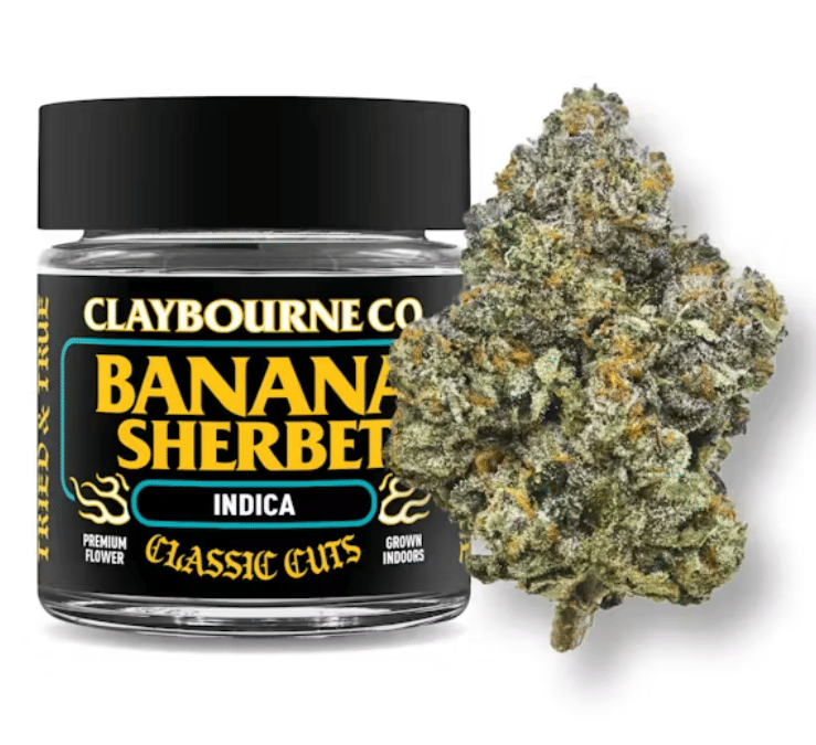 Banana Sherbet 3.5g - Claybourne - null - $40 - Flower