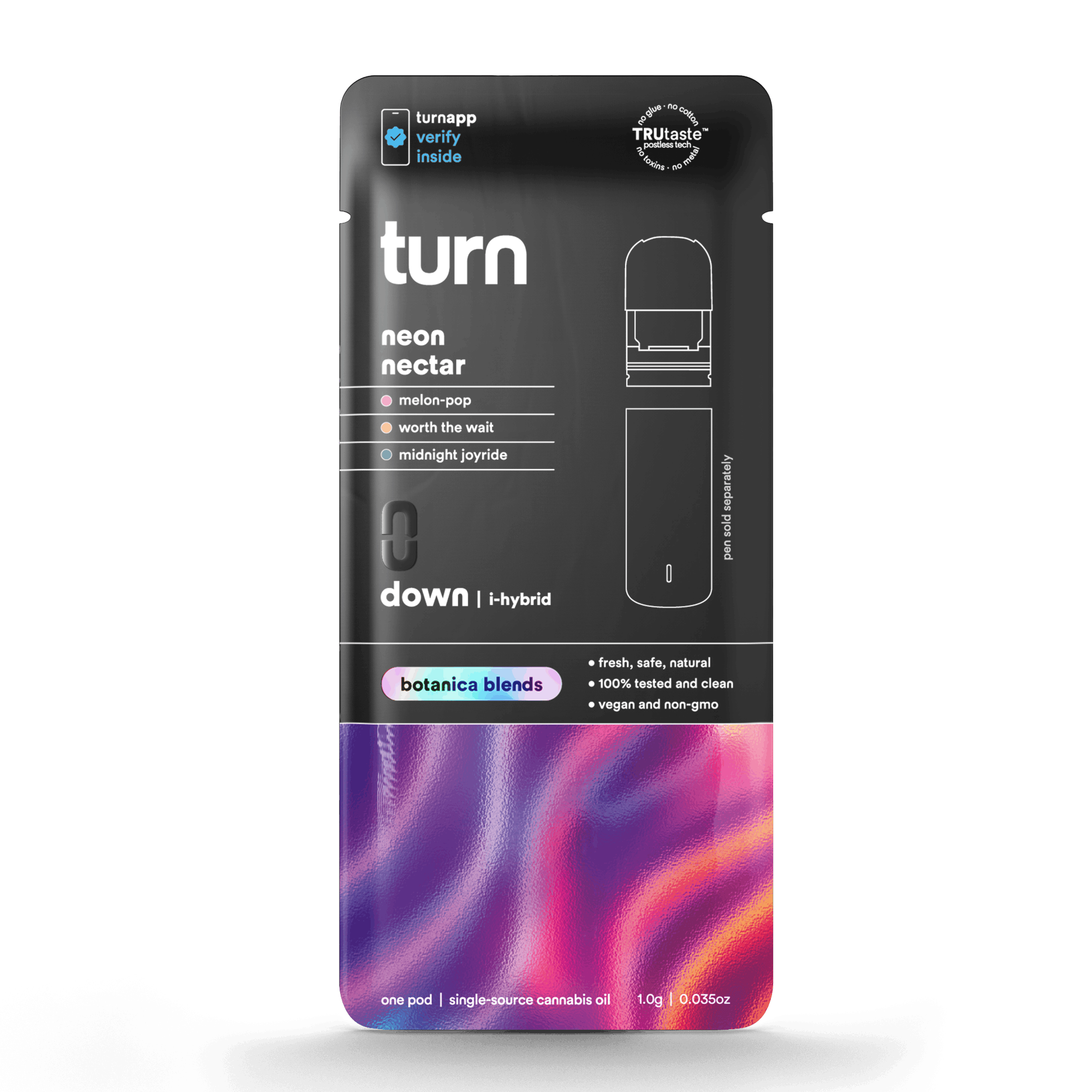 Neon Nectar 1g Botanica Pod - turn -  - $26 - Vape Pod