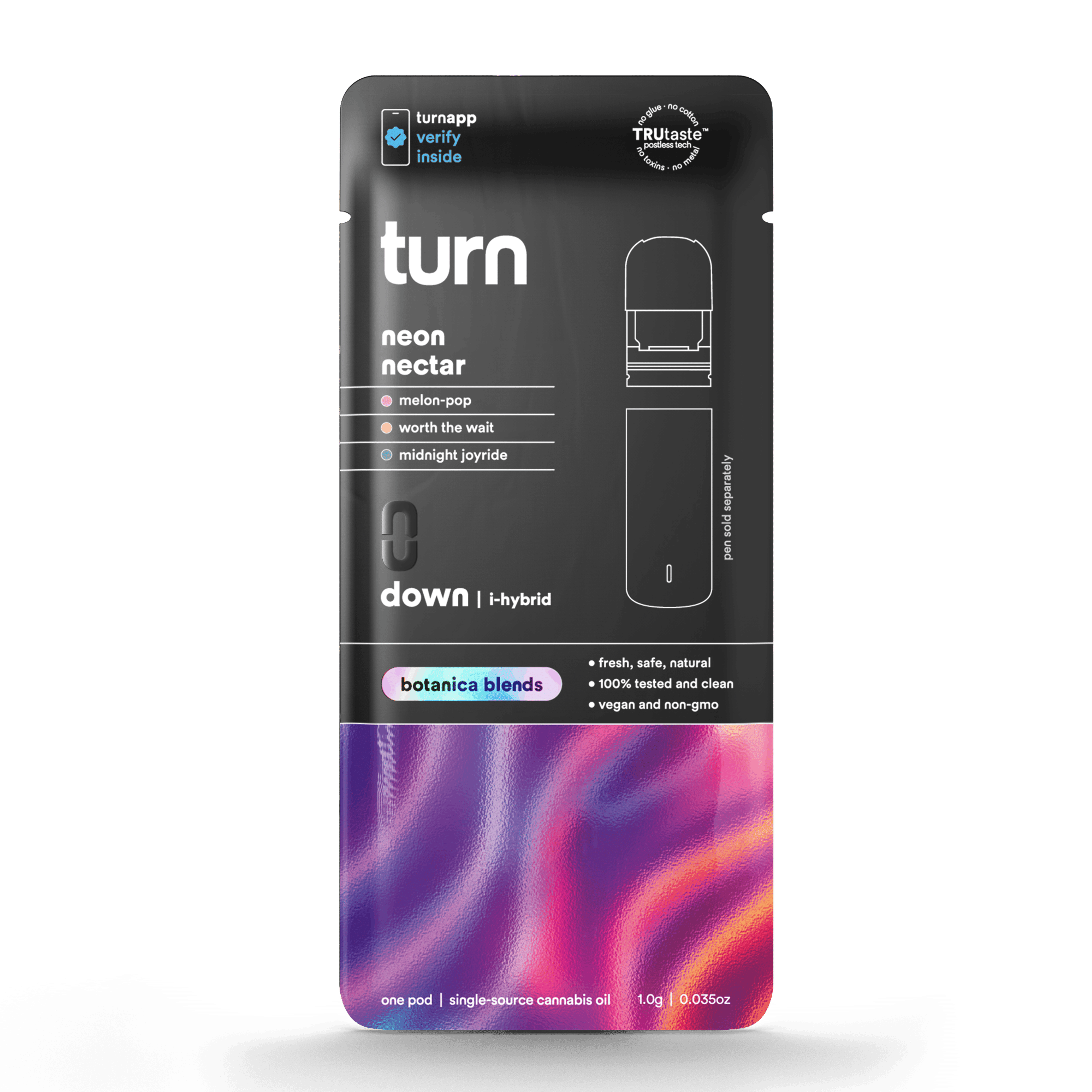 Neon Nectar 1g Botanica Pod - turn - - $26 - Vape Pod