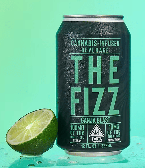 The Fizz - Ganja Blast Soda - 100mg *B2G1 EVERYDAY* - Manzanita Naturals - Ganja Blast 100mg (H) - $10 - Edibles