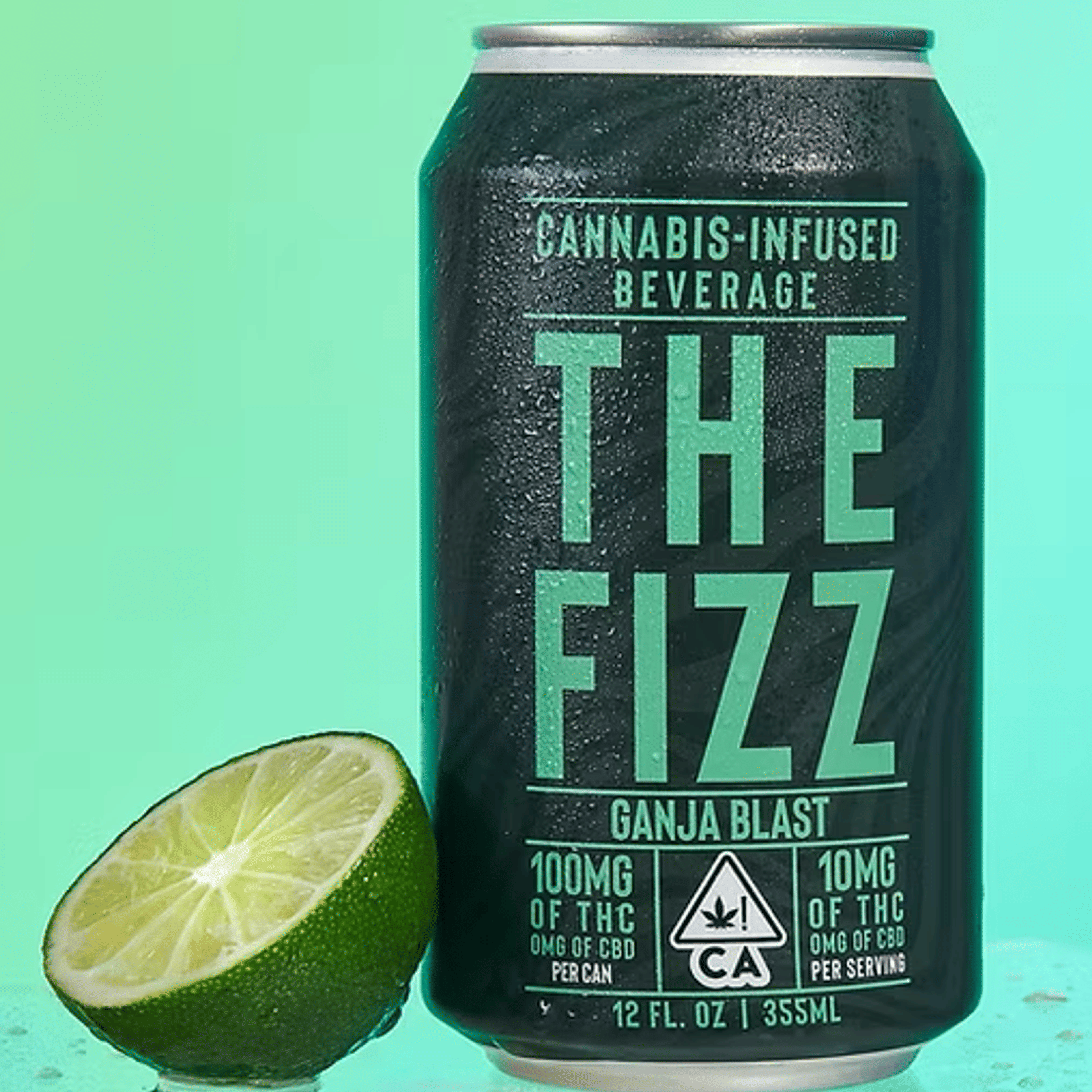The Fizz - Ganja Blast Soda - 100mg *B2G1 EVERYDAY* - Manzanita Naturals - Ganja Blast 100mg (H) - $10 - Edibles