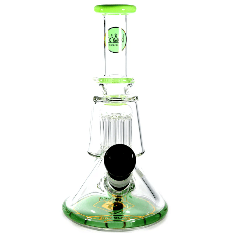King Glass – 10.5" Beaker Tree King - King Glass -  - $109.99 - Accessories