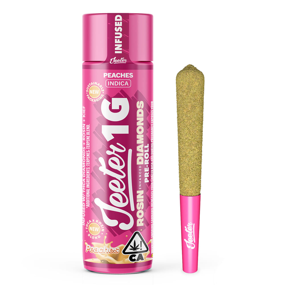 Jeeter: Peaches (I) Infused 1g **B2G1 EVERYDAY** *SPECIAL PRICING*