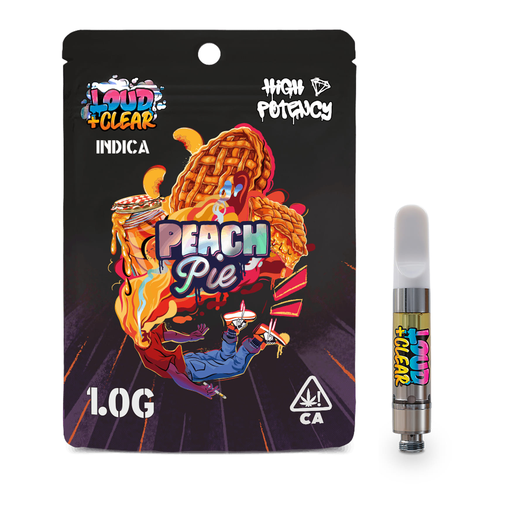 Peach Pie (I) 1g **SPECIAL PRICING** - Loud and Clear - Peach Pie (I) - $23 - Vape Cartridge