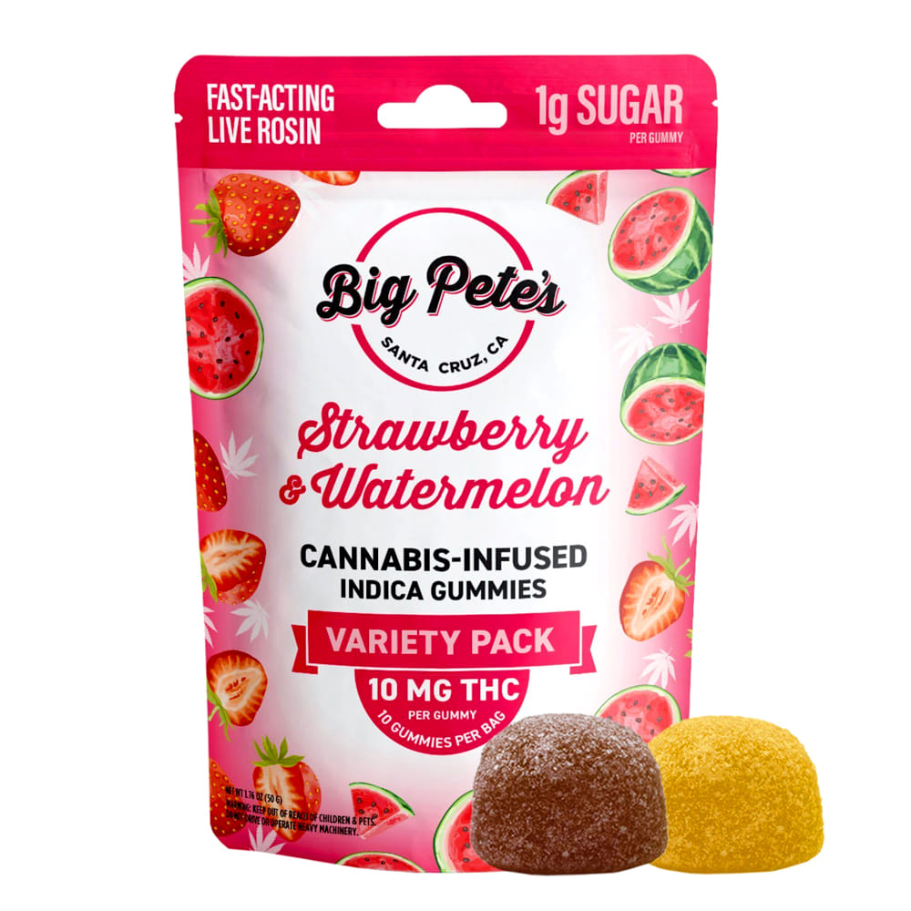 Strawberry & Watermelon (I) Rosin Gummies - Big Pete's - Strawberry & Watermelon (I) - $16 - Edibles