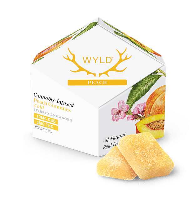 Peach 2:1 Hybrid Enhanced Gummies