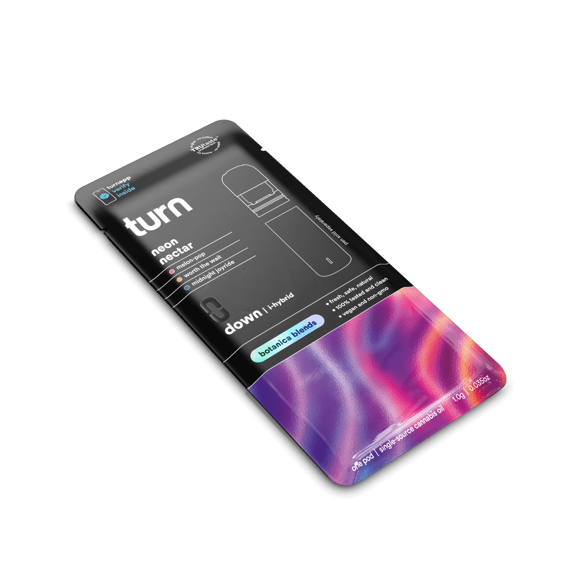 Neon Nectar 1g Botanica Pod - turn -  - $26 - Vape Pod