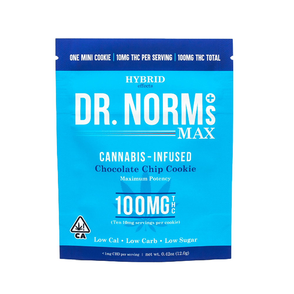 Max Chocolate Chip Cookie (100Mg) (1Pk) - Dr. Norm's - null - $12 - Edible