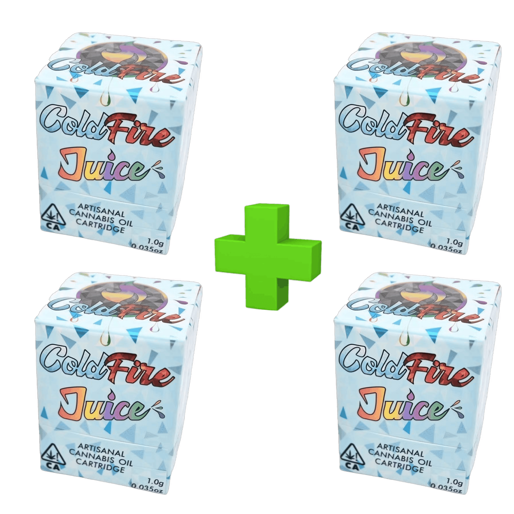 Buy 3 Get 1 ColdFire Juice Cart - Mixed Deal - COLDFIRE Extracts -  - $149.99 - Bundle Deals