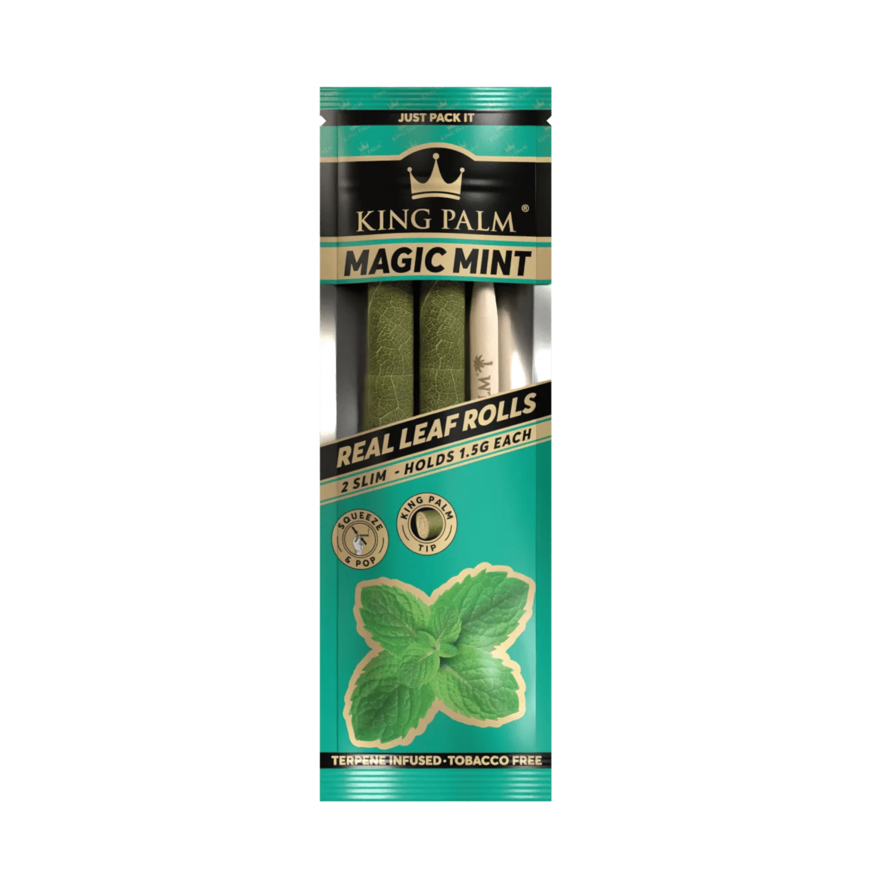 King Palm Magic Mint Hemp Wraps - King Palm - null - $2.50 - Paraphernalia