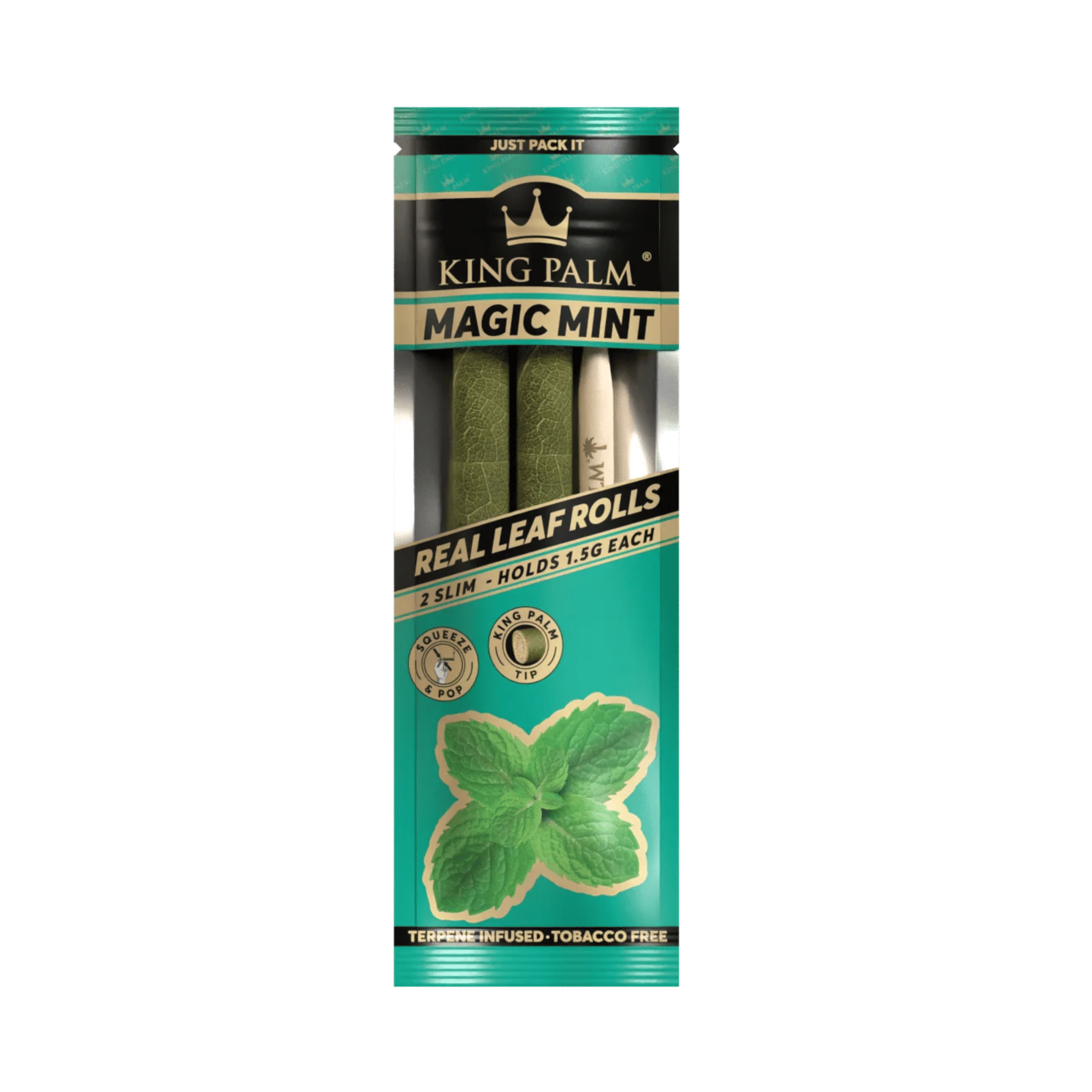 King Palm Magic Mint Hemp Wraps - King Palm - null - $2.50 - Paraphernalia