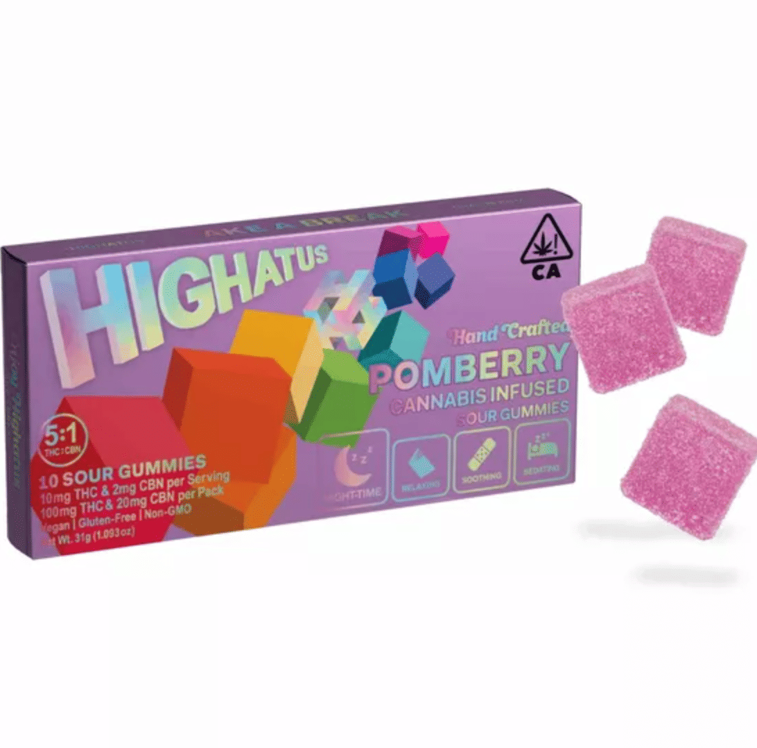 Sour Pomberry CBN - Highatus - null - $17 - Edible