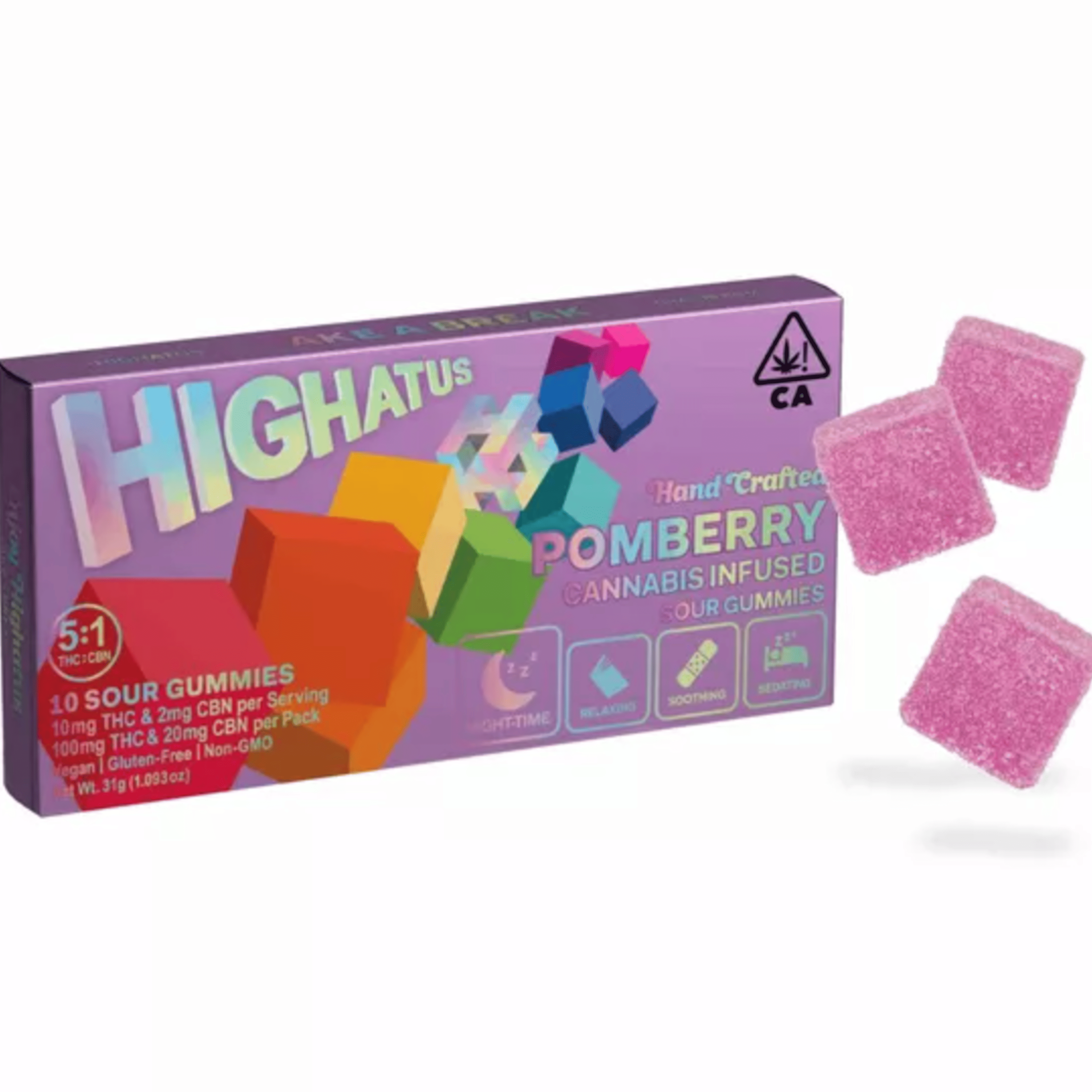 Sour Pomberry CBN - Highatus - null - $17 - Edible