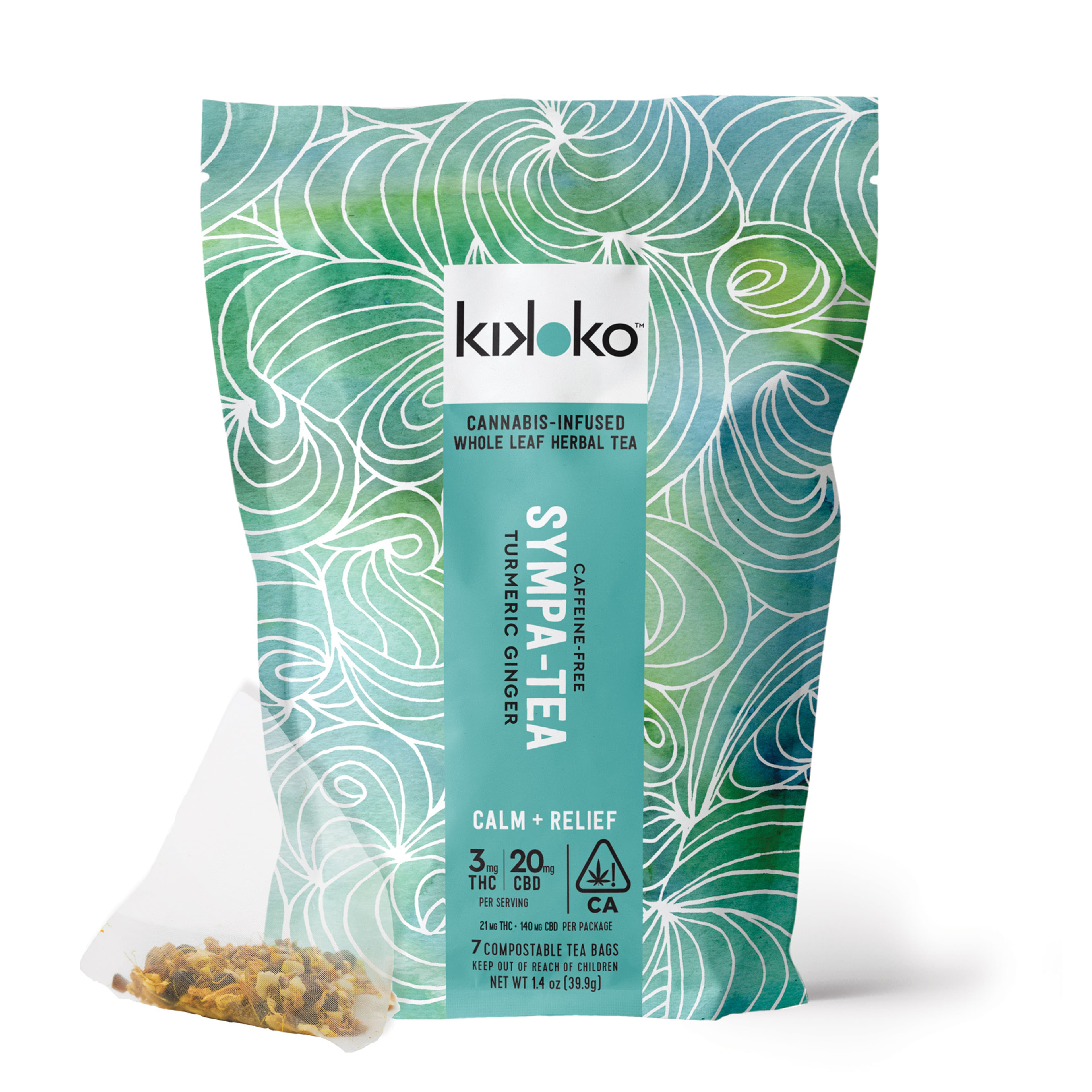 7pk Sympa - Tea Pouch - Kikoko - - $37.50 - Edibles