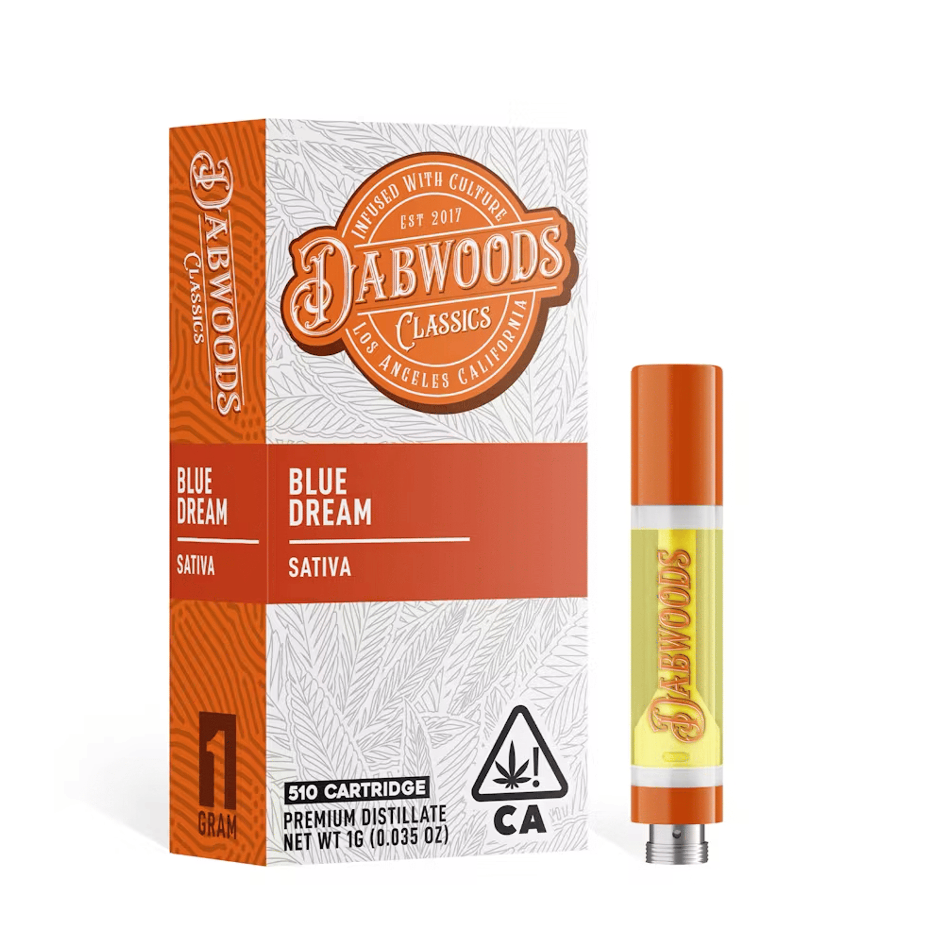 Blue Dream 510 Cartridge (1G) - Dabwoods - - $20 - Cartridge