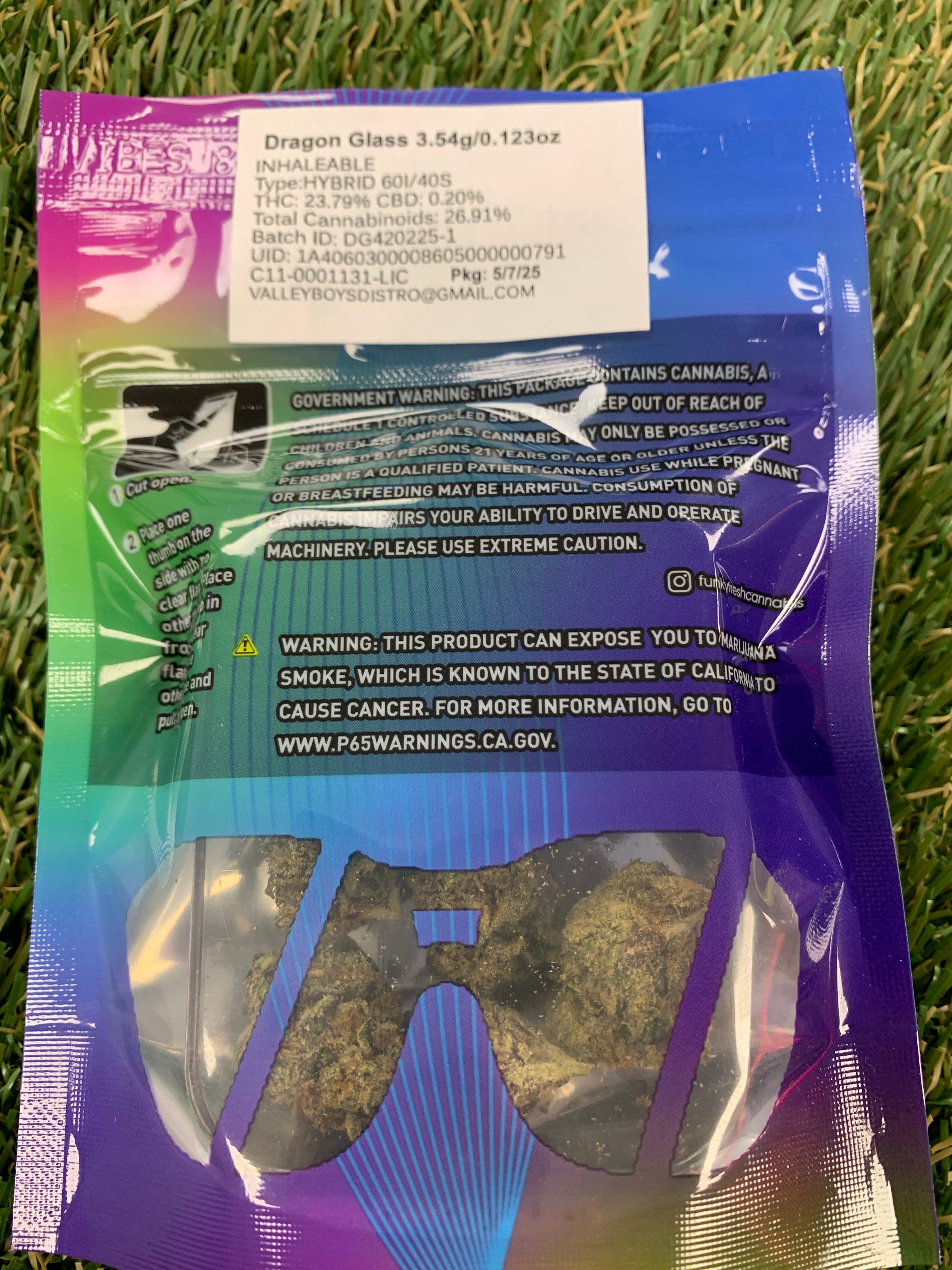 DRAGON GLASS 3.5G - ULTRA -  - $21.50 - Flower