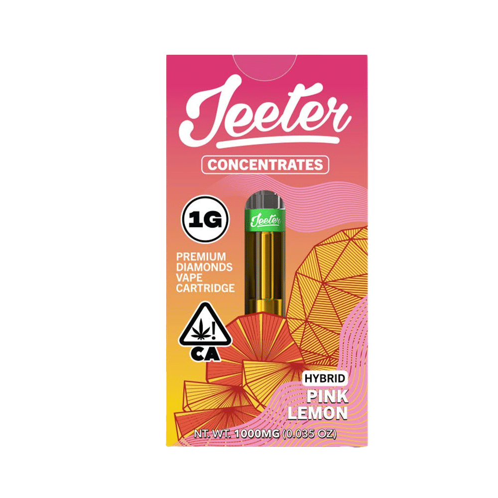 Pink Lemon Liquid Diamonds Cartridge (1G) - Jeeter - null - $25 - Cartridge