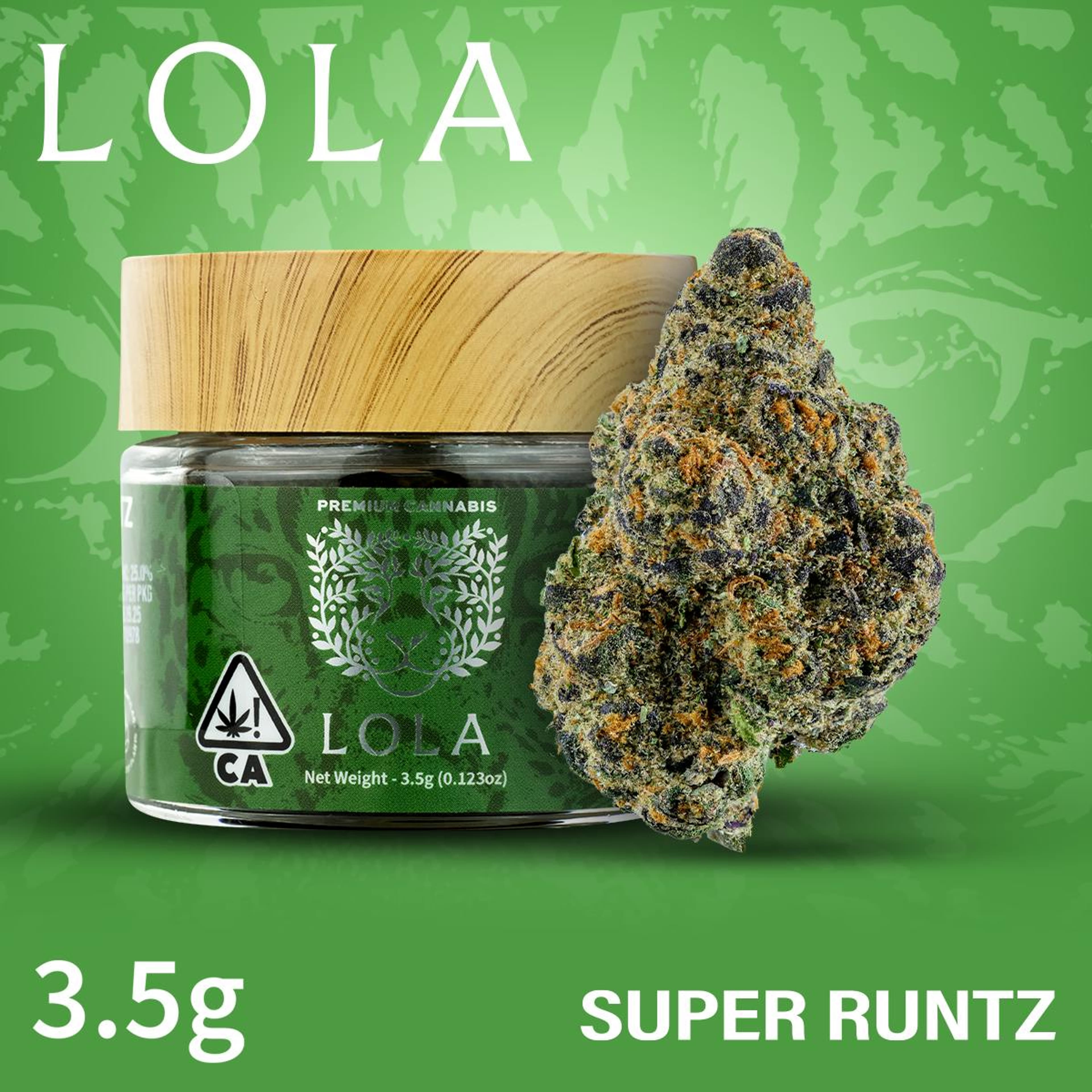 Super Runtz - Flower - Lola - Eighth - $29.74 - 4mo+ Flower (Date in Description)
