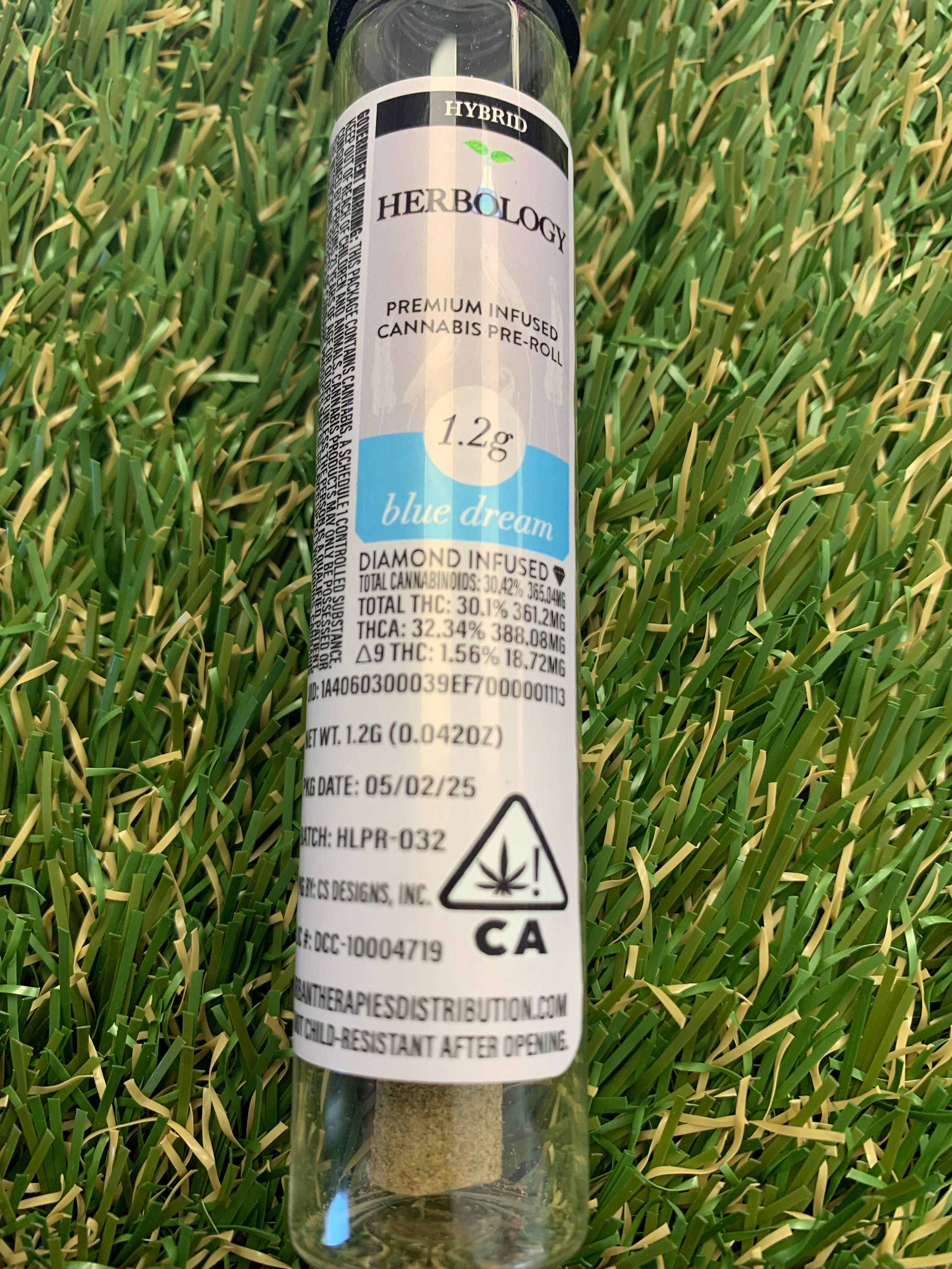 BLUE DREAM 1.2G INFUSED - HERBOLOGY -  - $7.60 - Pre-Roll Infused