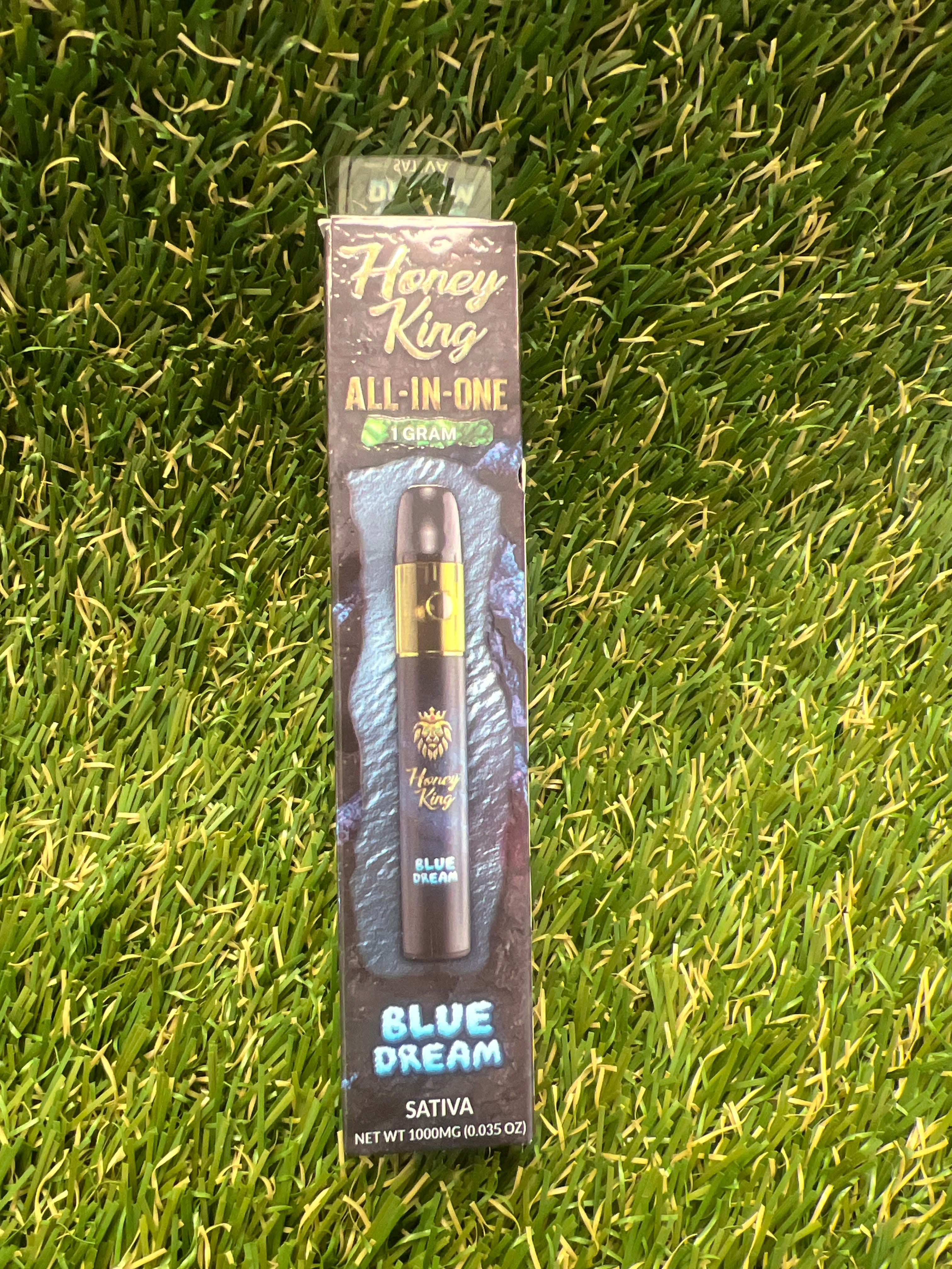 BLUE DREAM 1G DISP - HONEY KING -  - $18 - Vape Cartridge