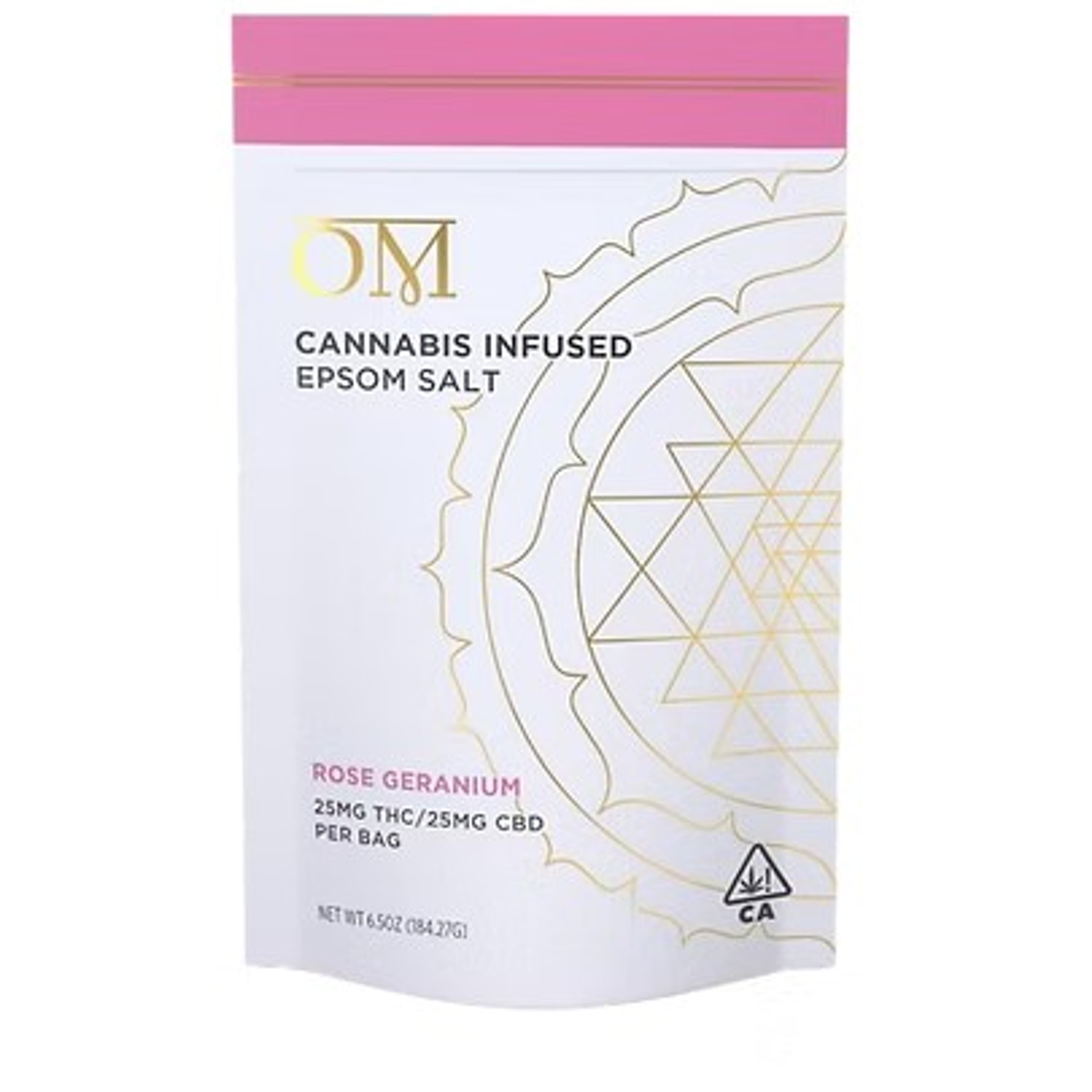 Rose Geranium Epsom Bath Salts - OM - Bath Salts - $16 - Topical