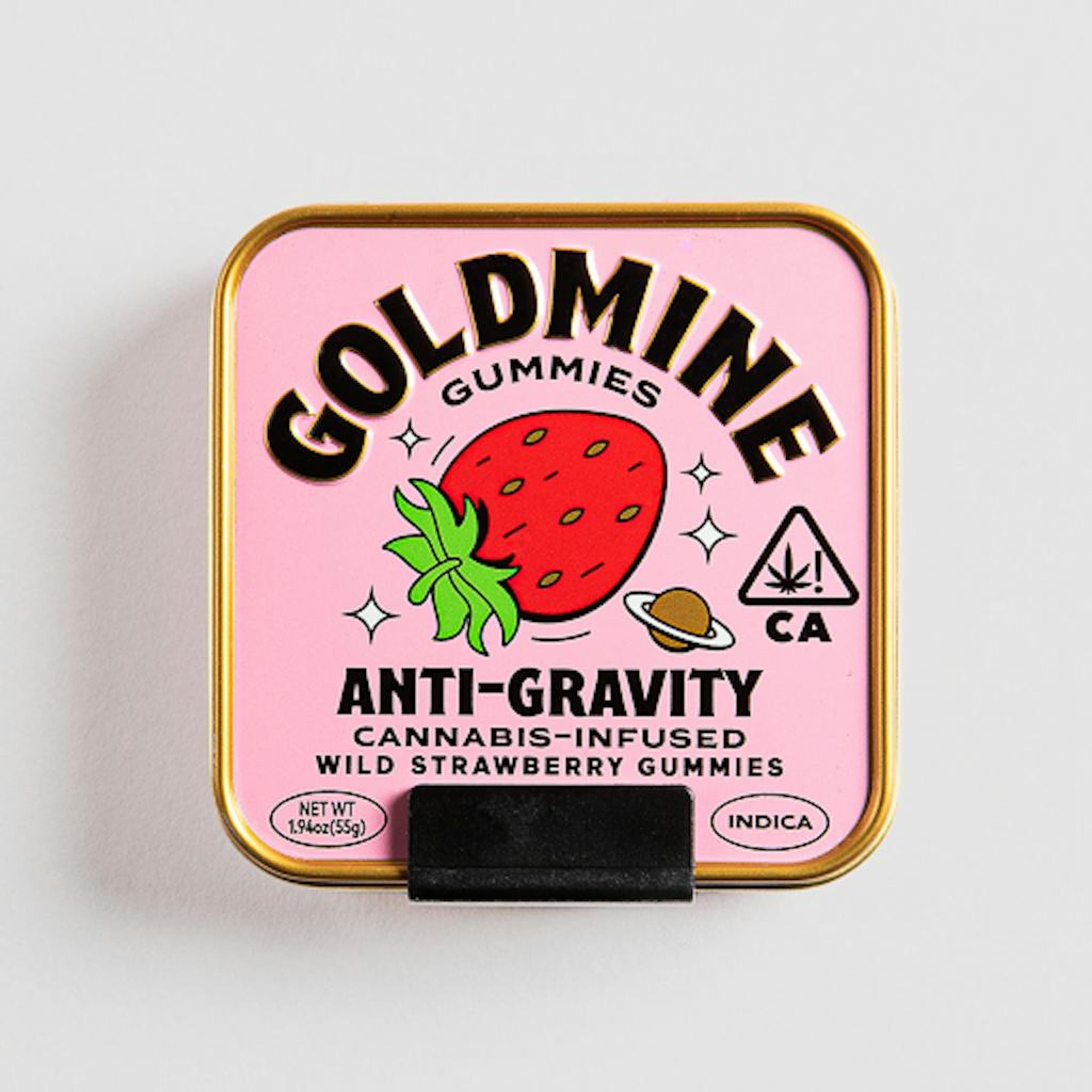 Anti-Gravity Wild Strawberry - 100mg - Goldmine - Gummy - Indica - $18 - Gummies
