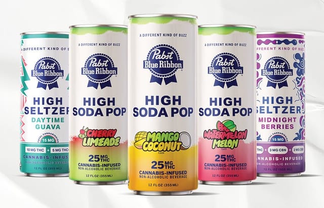 Pabst — Watermelon Melon - 25mg Seltzer