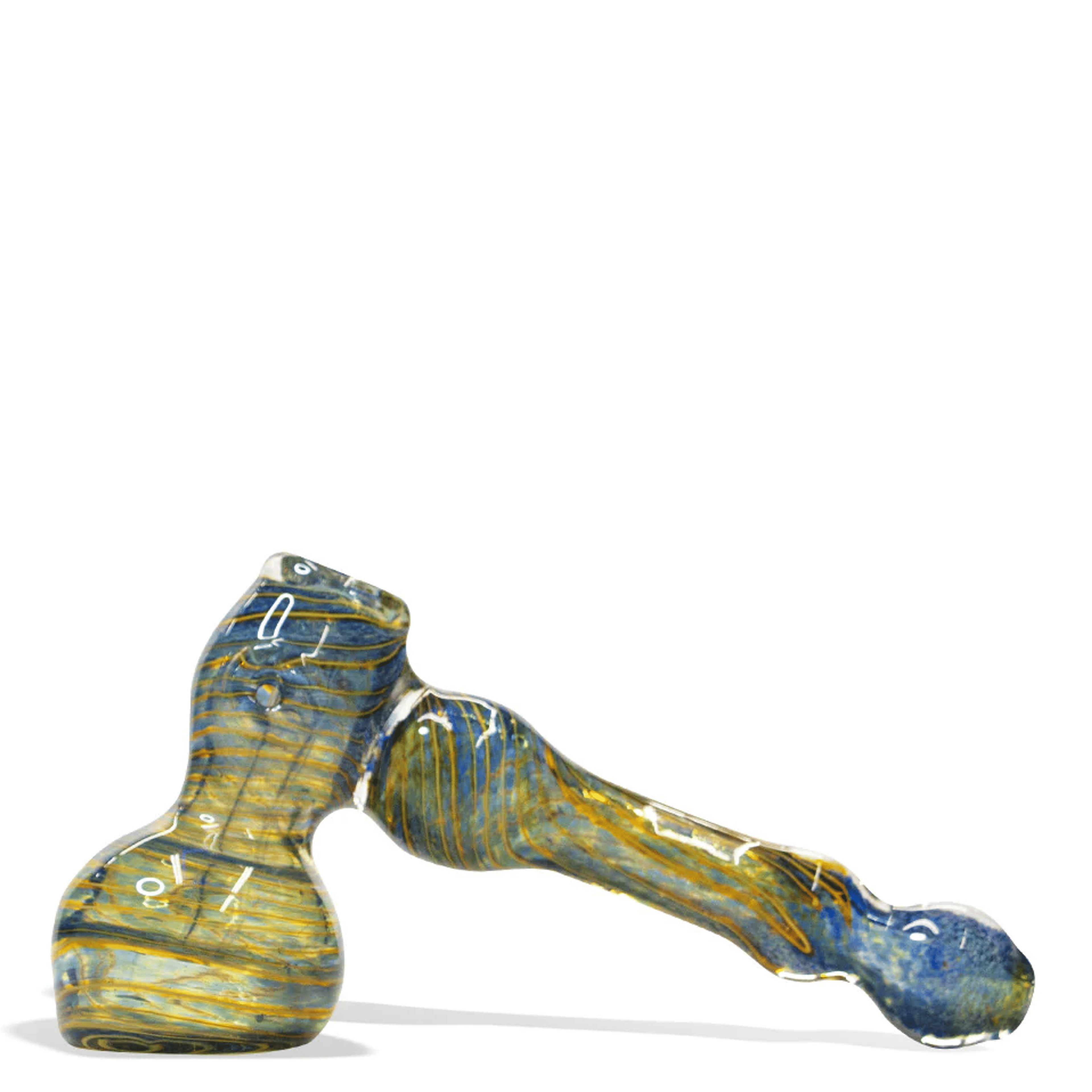 Fumed Glass Hammer Bubbler - - $39.99 - Accessories