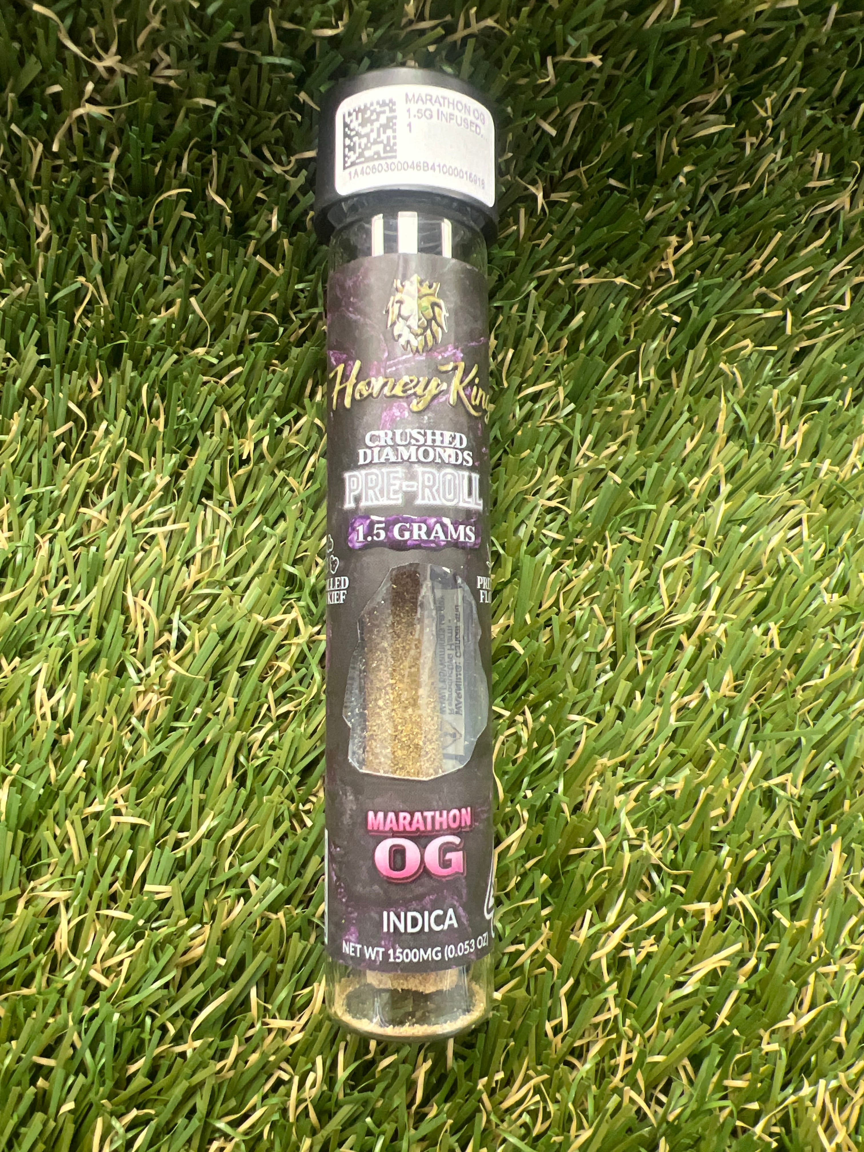 MARATHON OG 1.5G INFUSED PREROLL - HONEY KING -  - $11.82 - Pre-Roll Infused