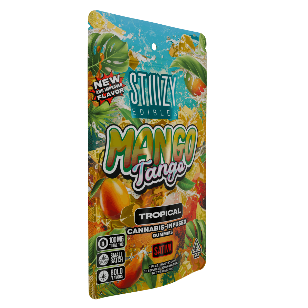 Mango Tango Gummies 100mg - STIIIZY -  - $8.64 - Edibles