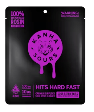 Sour Berry Bliss - NANO Vegan Solventless Rosin (100mg)