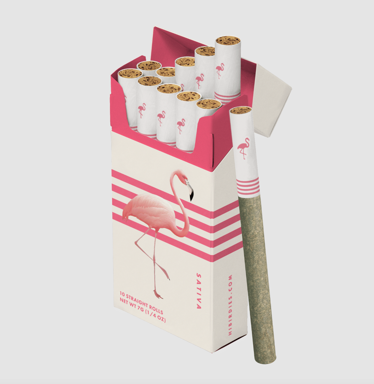 10PK SATIVA Prerolls 7g - Birdies -  - $35 - Pre-Rolls