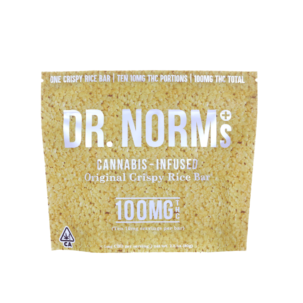Original Rice Crispy Bar (100Mg) - Dr. Norm's - null - $15 - Edible