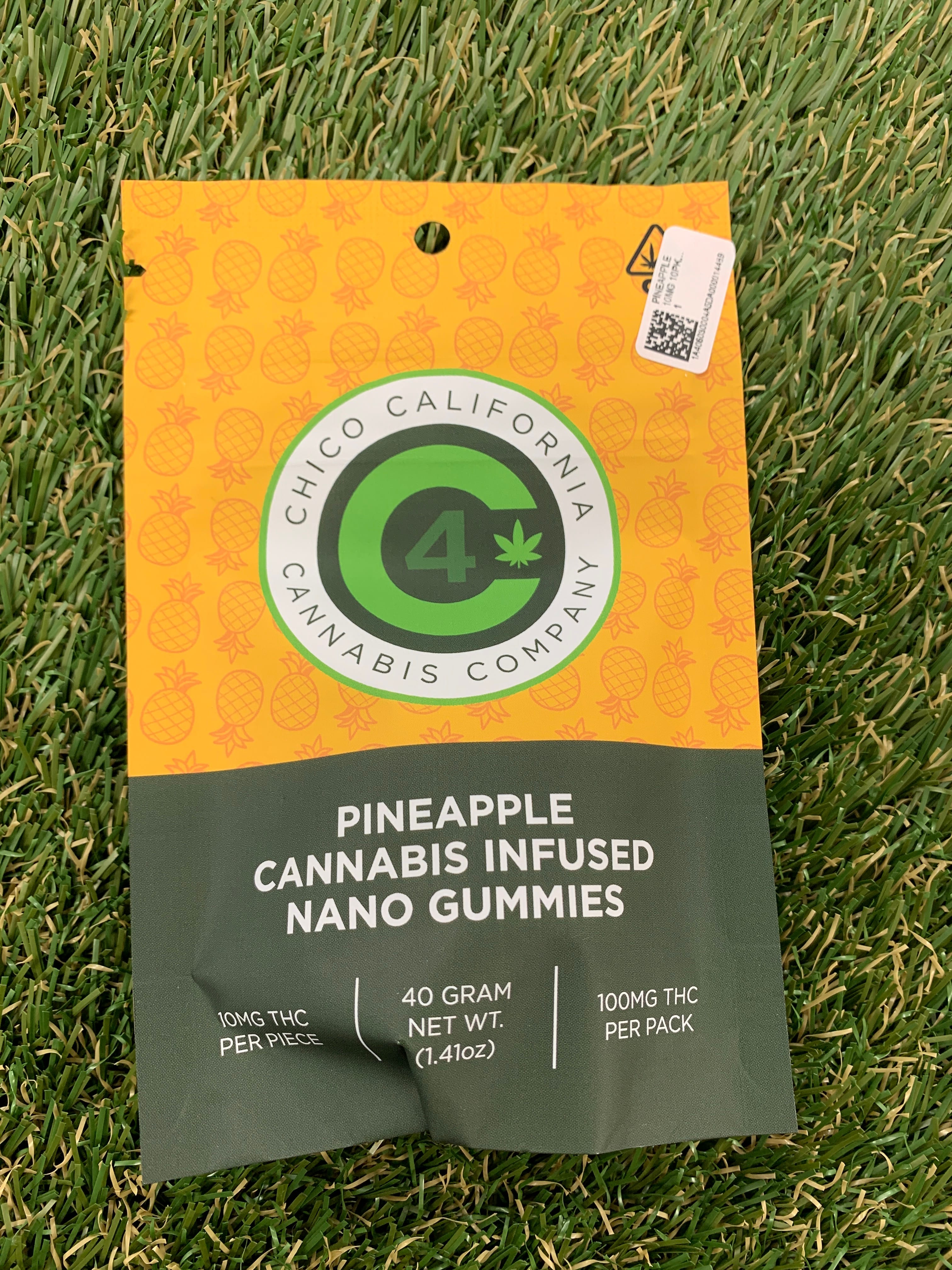 PINEAPPLE 10MG 10PK GUMMIES - C4 -  - $3.22 - Edible (weight - each)