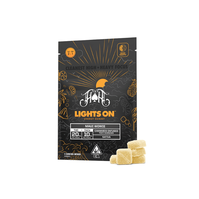 Heavy Hitters Gummies | 2:1 THC:THCV Maui Wowie