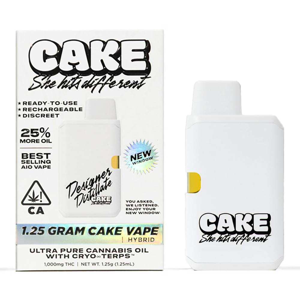 Sugar Baby (H) AIO - 1.25g *B2G1 EVERYDAY* - Cake She Hits Different - Sugar Baby (H) - $23.75 - Cartridges