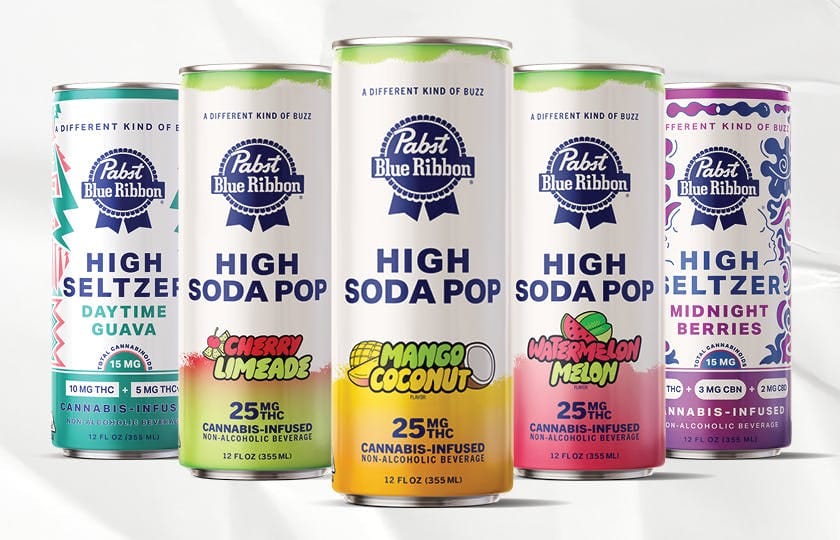 Mango Coconut - 25mg Seltzer - Pabst - 25mg Hybrid Soda - $6 - Drinks