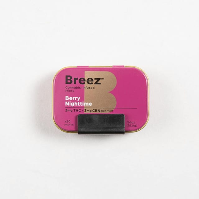 Breez: Berry Nighttime - 100mg 20-Pack