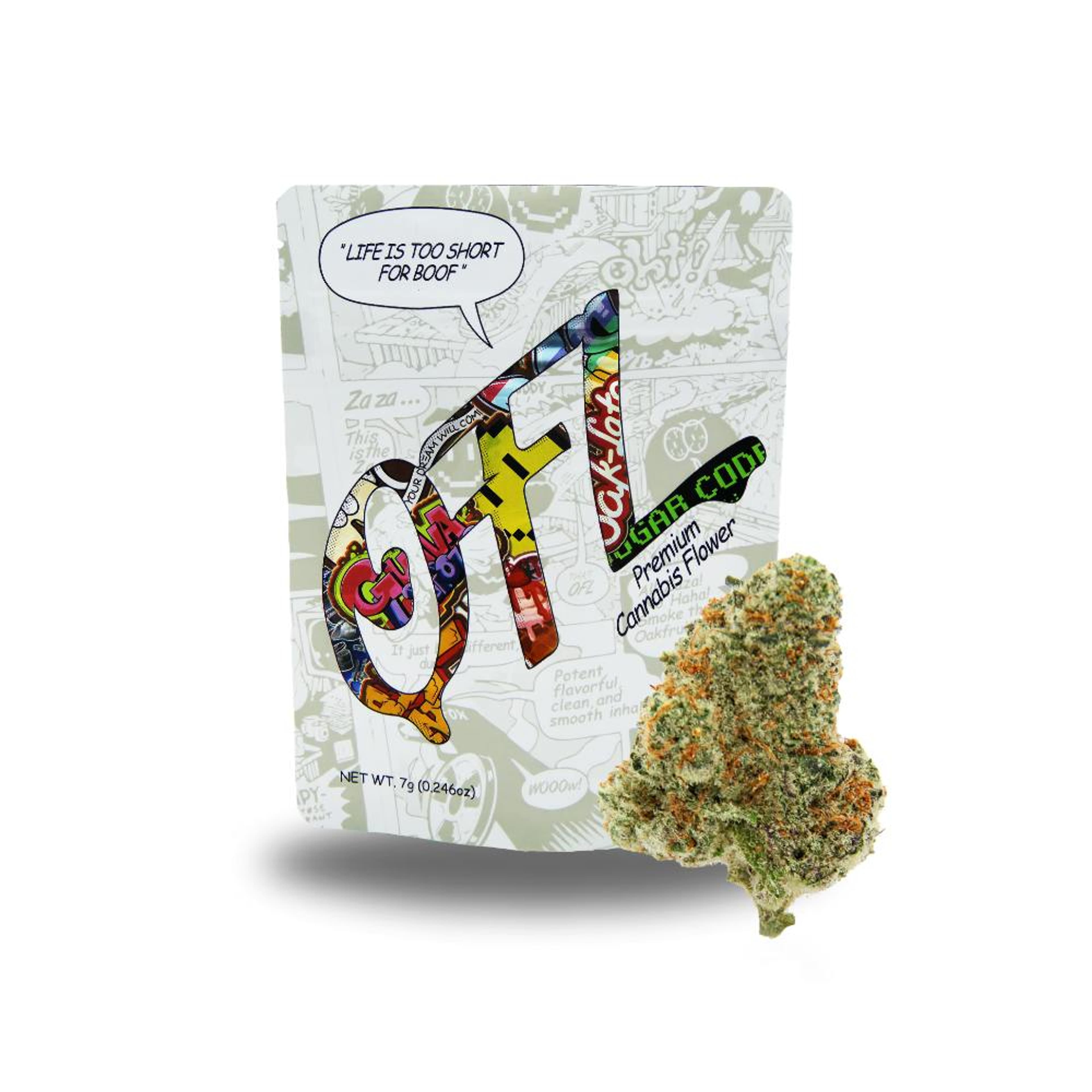 Grandaddy Purple Premium Flower 7g - White label Series - Oakfruitland - - $56.25 - Flowers