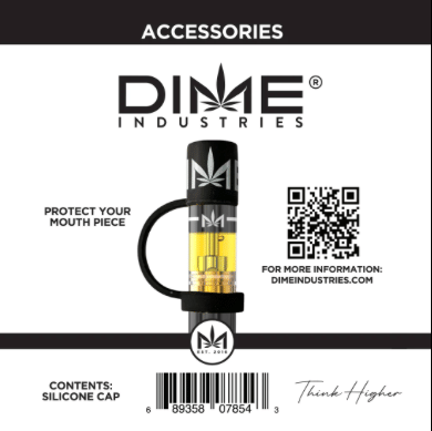 Silicone Cap for Vape Pen - Dime Industries -  - $4 - Accessories